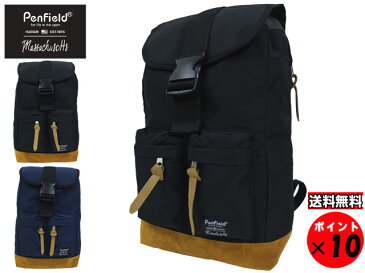 ★PENFIELD BLK ペンフィールド ブラックレーベルCLASSIC FLAP PACK クラシックフラップパック バックパック ブラック 送料無料 【あす楽対応】