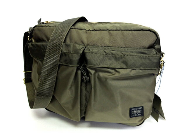ポーター フォース ショルダーバッグ 855-07415 オリーブドラブ PORTER FORCE