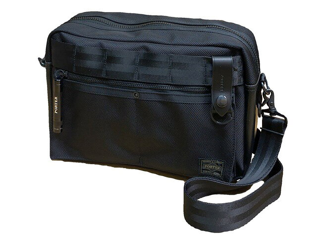 Yoshida Bag - ポーター ヒート ショルダーバッグ 703-07970 ブラック PORTER HEAT SHOULDER BAG