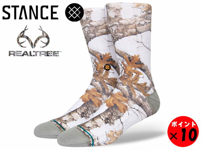 Rakuten - 【2足までメール便/ネコポス対応】★STANCE SOCKS スタンスCasualコレクションEDGEREAL TREE コラボレーションモデルソックス【あす楽対応】