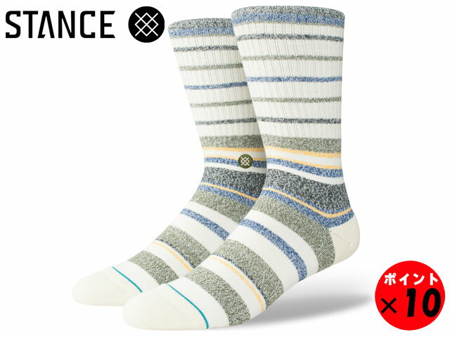 【2足までメール便/ネコポス対応】★STANCE SOCKS スタンス ソックス FOUNDATIONコレクション CASTRO ストライプ ボーダー【あす楽対応】