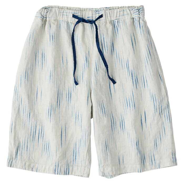 PORTER CLASSIC(ポータークラシック)OLD FRANCE INDIGO PRINT SHORTS