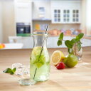 (OUTLET価格)ドイツ老舗キッチンツールメーカーWESTMARK ステンレスストロー ストレート 4本セット 洗浄用ブラシ付