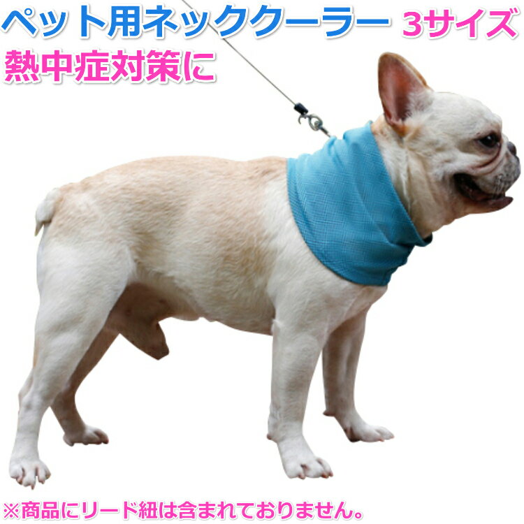 【送料無料】 ペット用 ネッククーラー クール バンダナ ネック 犬 猫 首輪 ハーネス リード メッシュ 小型犬 冷却 スカーフ 熱中症対策 涼感 ひんやり