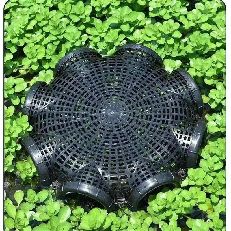 魚捕り 網かご 釣具 簡単に魚が捕れる 2個セット ウナギ/アナゴ/タコ/エビ/カニ/小魚など ポータブル スペシャル キャッチャー カニ ザリガニ 魚 カゴ ミノー エサ ウナギ 用 ロブスター アウトドア 捕り 田んぼ 釣り ブラック プラスチック ネットの商品画像 3