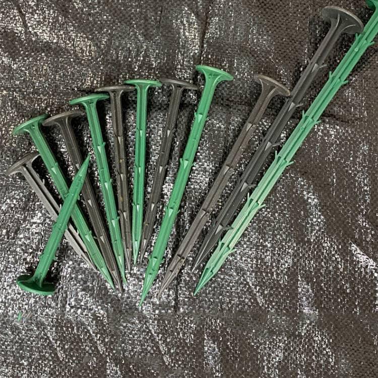 【送料無料】100本セット 防草シート ピン 25cm 30cm 押さえピン 押さえ釘 PP杭 除...