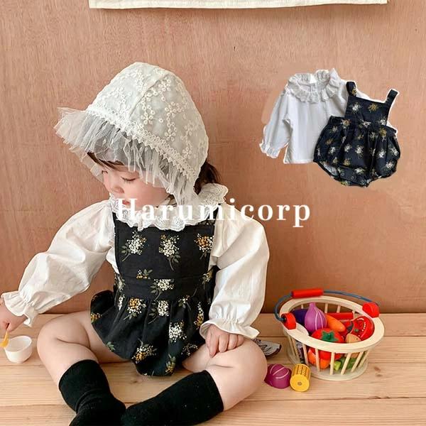 樂天商城 - セットアップ キッズ ベビー服 女の子 シャツ 長袖 綿 ロンパース 子供服 トップス ショートパンツ 春秋 新生児 赤ちゃん おしゃれ 可愛い 誕生日 出産お祝い プレゼント 初節句 結婚式 保育園 お出かけ 66 73 80 90cm 1歳 2歳 記念日 記念撮影