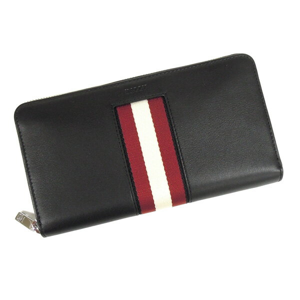 【並行輸入品】 バリー 長財布 メンズ ラウンドファスナー BALEN.HP/100 6232125 ブラック BALLY