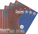 スズキバイオリンのコントラバス弦です。 スズキのバスNo.85〜No.130までのバスに 使用されています。スチール弦。 注）メール便の場合、代引きはご利用頂けません。　