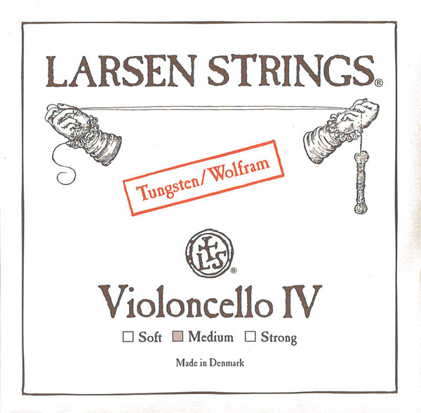 デンマーク製。 チェリストの間で人気の高い弦。 スチール／タングステン巻。 注）メール便の場合、代引きはご利用頂けません。