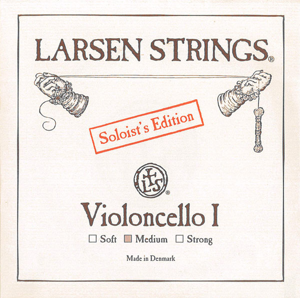 デンマーク製。 チェリストの間で人気の高い弦。 ソリストはより音色の輝かしさを追求した設定です。 スチール／クロムスチール巻。 注）メール便の場合、代引きはご利用頂けません。