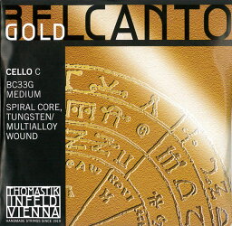 Belcant Goldベルカントゴールド　チェロ弦　4C(BC33G)