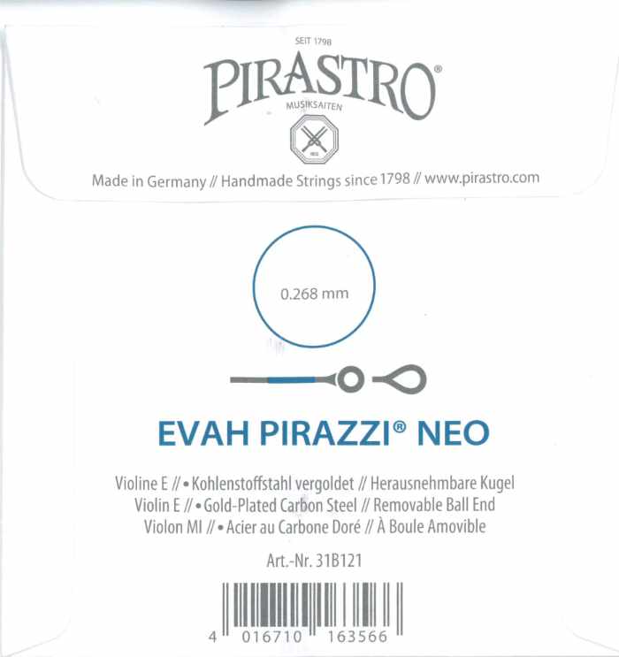 【Evah Pirazzi NEO】エヴァバイオリン ネオ バイオリン弦 1E 2
