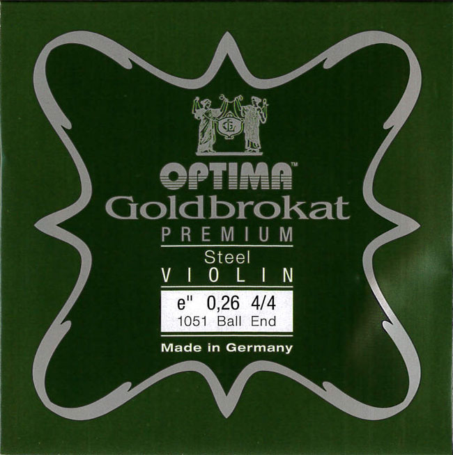 Goldbrokat PREMIUM＜Steel＞ゴールドブラカット バイオリン弦 プレミアム・スチール　1E