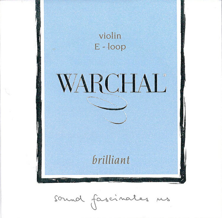 【Warchal Brilliant】ワーシャル ブリリアントバイオリン弦 1E（901）＜取り寄せ商品＞