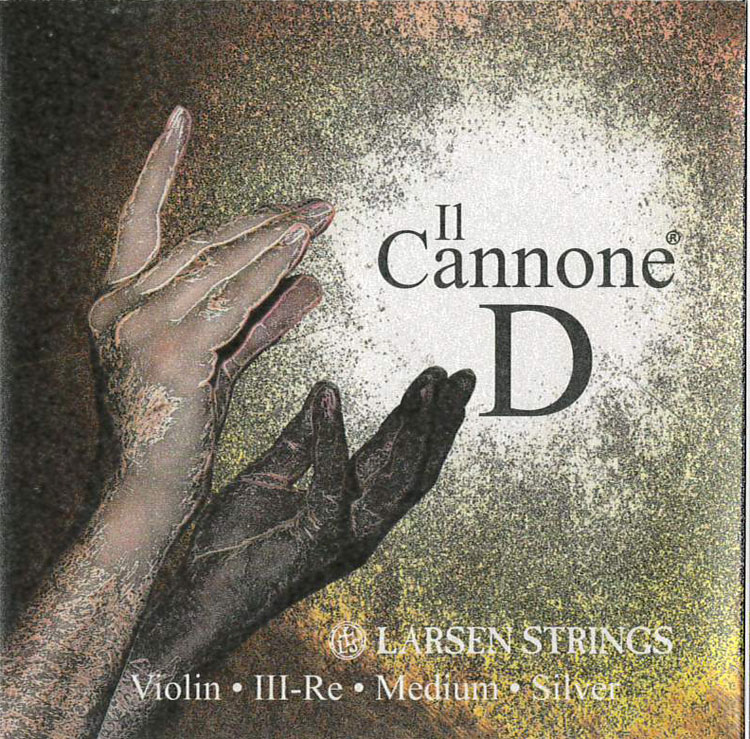 【Larsen Il Cannone Medium】ラーセン　イルカノーネミディアムバイオリン弦　3D