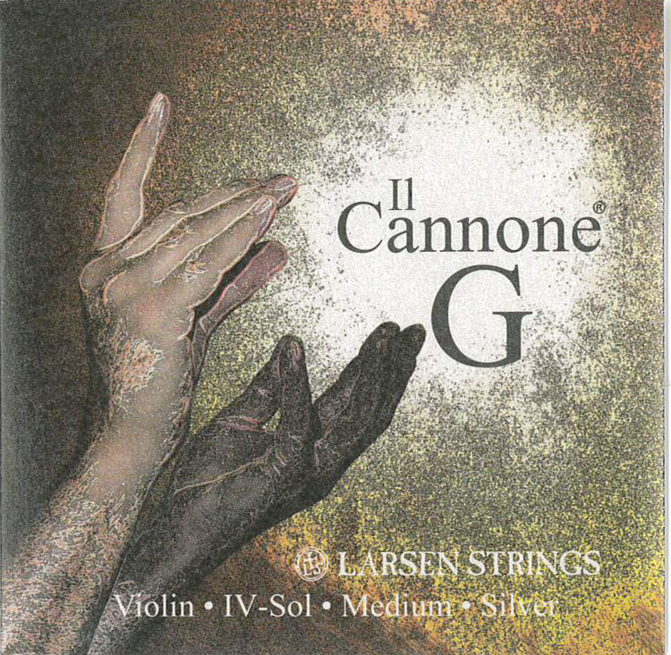 【Larsen Il Cannone Medium】ラーセン　イルカノーネミディアムバイオリン弦　4G