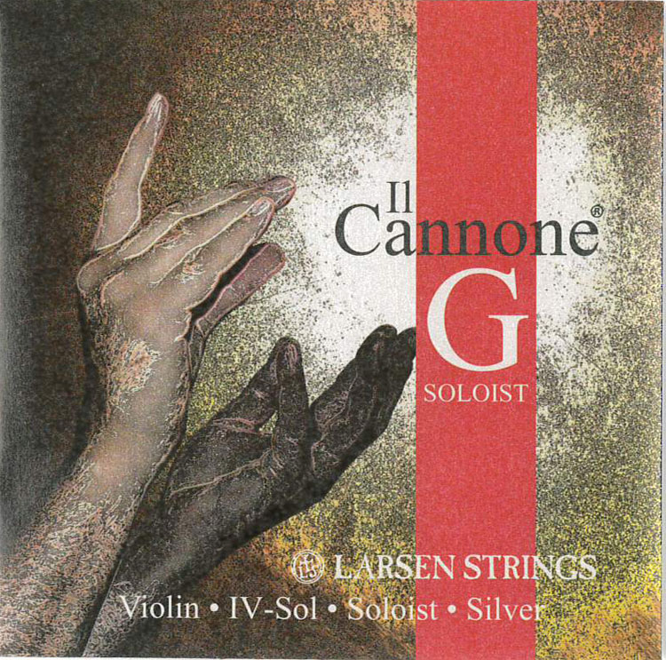 【Larsen Il Cannone Soloist】ラーセン　イルカノーネソリストバイオリン弦　4G