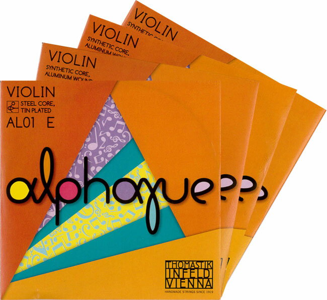 Alphayue アルファイユ バイオリン弦 SET 4/4〜1/8サイズ