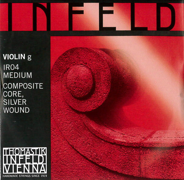 【Infeld-Red】インフェルド赤バイオリン弦 4G（IR04）