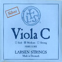 デンマークのラーセン社のビオラ弦です。 チェロでは高弦に選択されることが多いですが、 ヴィオラも同様に、高弦での柔らかな音色が持ち味です。 C線：シンセティックコア／シルバー巻 ＊注）メール便の場合、代引きはご利用頂けません。　