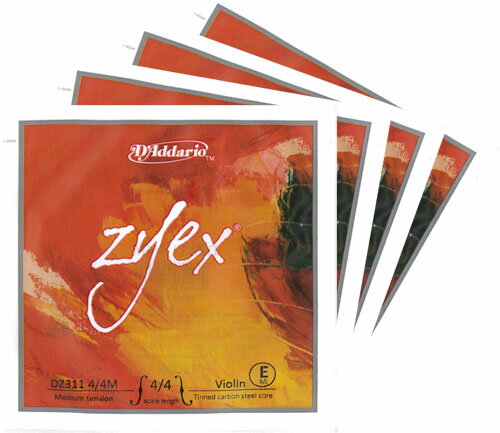 【Zyex】ザイエックスバイオリン弦 セット