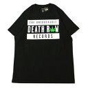 クルックス＆キャッスルズ × デスロウレコード CROOKS&CASTLES × DEATH ROW RECORDS 420 UNTOUCHABLE S/S Tシャツ BLACK / ブラック Tシャツ 半袖 スヌープドッグ SNOOP DOGG 420