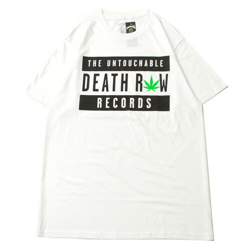 クルックス＆キャッスルズ × デスロウレコード CROOKS&CASTLES × DEATH ROW RECORDS 420 UNTOUCHABLE S/S Tシャツ WHITE / ホワイト Tシャツ 半袖 スヌープドッグ SNOOP DOGG 420