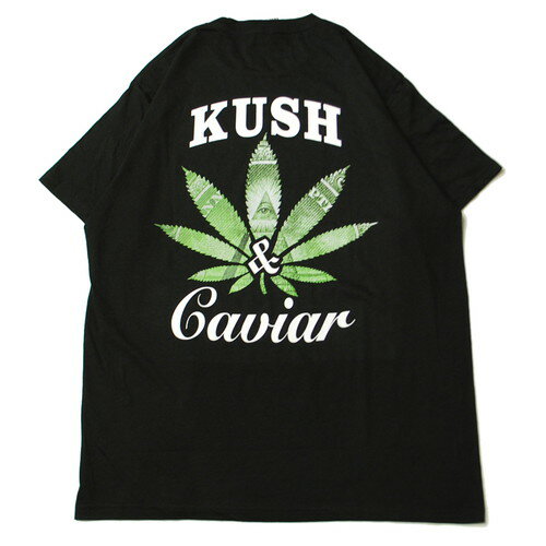 クルックス＆キャッスルズ CROOKS&CASTLES KUSH AND CAVIAR 420 S/S Tシャツ BLACK / ブラック Tシャツ 半袖