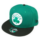 ニューエラ NEW ERA 9FIFTY BOSTON CELTICS SNAPBACK CAP GREEN × BLACK / グリーン × ブラック ボストン セルティックス スナップバック キャップ 帽子 950