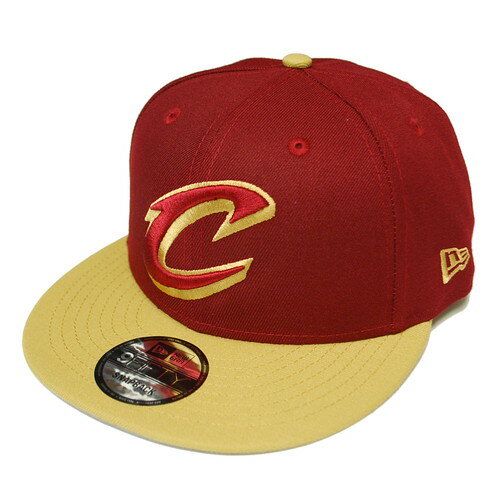 ニューエラ NEW ERA 9FIFTY CLEVELAND CAVALIERS SNAPBACK CAP BURGUNDY × WHEAT / バーガンディー × ウィート クリーブランド キャバリアーズ スナップバック キャップ 帽子 950