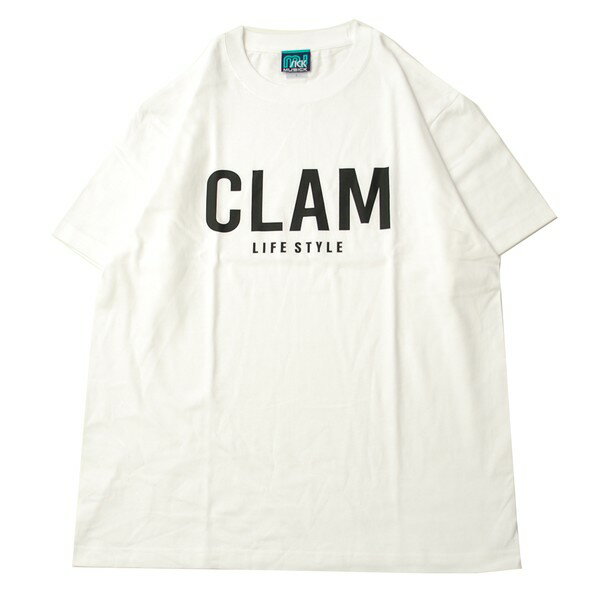 ミュージック MUSICK CLAM AUTHENTIC LOGO S/S Tシャツ WHITE/ホワイト 半袖 Tシャツ