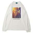 ySALE/Z[z~[WbN MUSICK STAY CHILL L/S TVc WHITE/zCg  TVc ZNV[ X[N