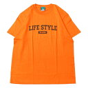 ySALE/Z[z~[WbN MUSICK LIFE STYLE ARCH LOGO S/S TVc ORENGE ~ BLACK / IW ~ ubN  TVc