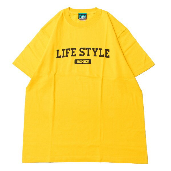 楽天POSSIBILITY【SALE/セール】ミュージック MUSICK LIFE STYLE ARCH LOGO S/S Tシャツ GOLD × BLACK / ゴールド × ブラック 半袖 Tシャツ