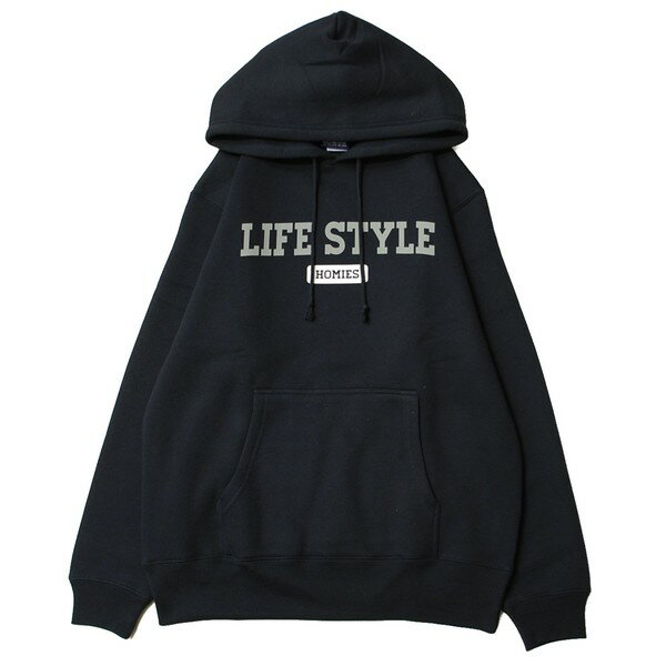 楽天POSSIBILITY【SALE/セール】ミュージック MUSICK LIFE STYLE ARCH LOGO HOODIE NAVY × GRAY / ネイビー × グレー フード パーカー