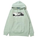 ~[WbN MUSICK LIFESTYLE PALM PHOTO HOODIE SMOKE GREEN / X[L\ O[ t[h p[J[ p[c[ T[X LA