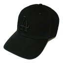 フォーティーセブン ' 47 LOS ANGELES DODGERS TONAL CLEAN UP BLACK / ブラック ロサンゼルス ドジャース 6パネルキャップ 帽子