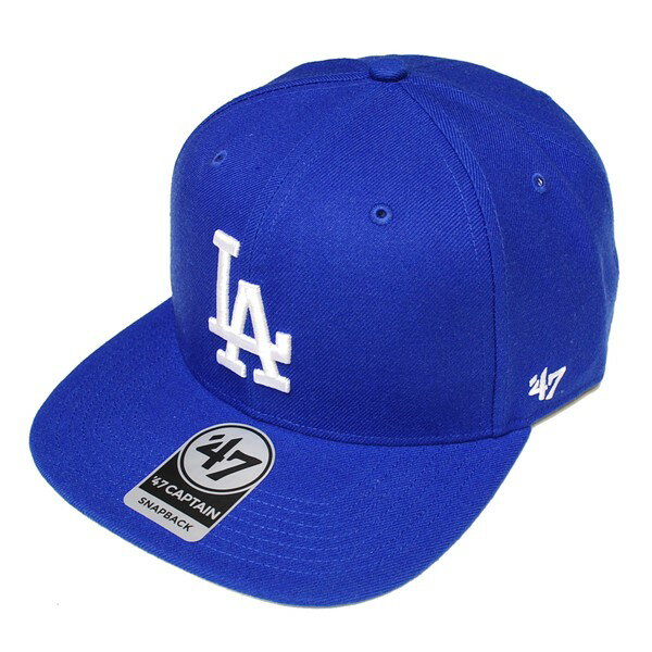 フォーティーセブン ' 47 LOS ANGELES DODGERS SURE SHOT CAPTAIN SNAPBACK CAP ROYAL / ロイヤル ロサンゼルスドジャース スナップバックキャップ 帽子