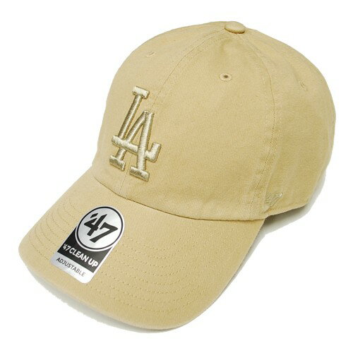 フォーティーセブン ' 47 LOS ANGELES DODGERS TONAL CLEAN UP KHAKI / カーキ ロサンゼルス ドジャース 6パネルキャップ 帽子