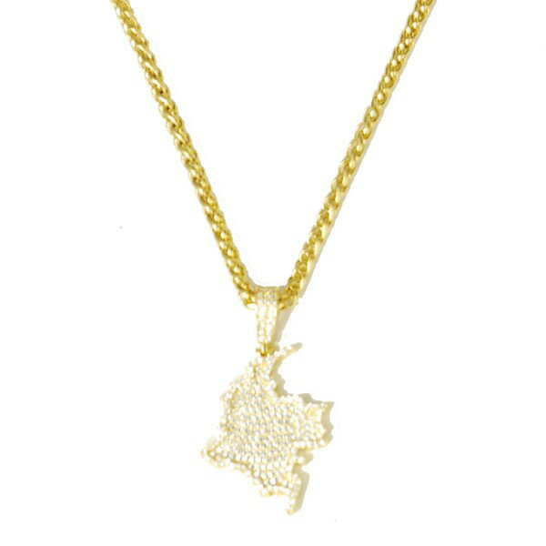 ゴールデンギルト デザインバイティーエスエス GOLDEN GILT DESIGN BY TSS COLOMBIA MAP W/ NECKLACE GOLD / ゴールド ネックレス