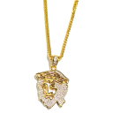 ゴールデンギルト デザインバイティーエスエス GOLDEN GILT DESIGN BY TSS GHOST JESUS FACE NECKLACE GOLD/...