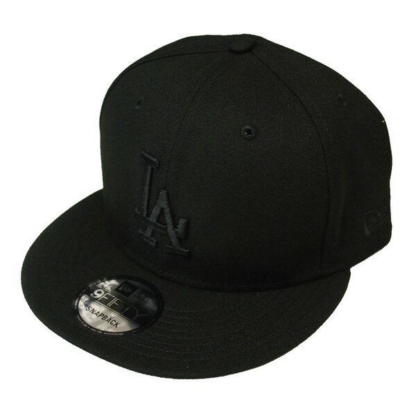 楽天POSSIBILITYニューエラ NEWERA 9FIFTY LOS ANGELES DODGERS SNAPBACK CAP BLACK × BLACK / ブラック × ブラック ロサンゼルス ドジャース スナップバックキャップ 帽子 950