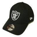 ニューエラ NEWERA 9FORTY OAKLAND RAIDERS BLACK / ブラック オークランド レイダース ローキャップ 帽子 940