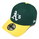 ニューエラ NEWERA 9FORTY OAKLAND ATHELTICS DARK GREEN × DARK YELLOW / ダークグリーン × ダークイエロー オークランド アスレチックス ナインフォーティー 帽子 940