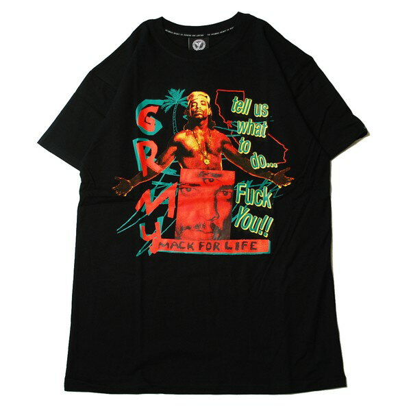 グライミー GRIMEY MACK FOR LIFE S/S Tシャツ BLACK/ブラック Tシャツ 半袖
