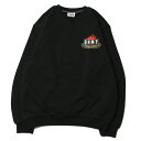 OC~[ GRIMEY BACK AT YOU VINTAGE CREWNECK SWEAT BLACK / ubN N[lbN XEFbg g[i[