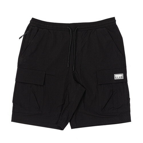 ץ PRO CLUB COMFORT STRETCH NYLON CARGO SHORTS BLACK / ֥å ʥ ȥå  硼 ϡեѥ ϡѥ ̵