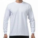 vNu PRO CLUB HEAVY WEIGHT L/S TVc WHITE / zCg wr[ EFCg  Vc