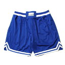 プロクラブ PRO CLUB CLASSIC BASKETBALL SHORTS BLUE × WHITE / ブルー × ホワイト バスケットボール ショーツ ハーフパンツ ハーパン 無地